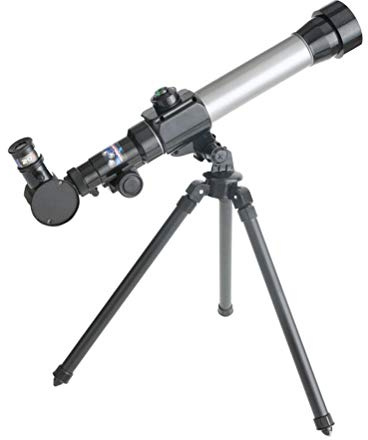 Generic Telescopes for Kids Beginners 60mm HD Refractor Telescope for Astronomy Starter Scope with Adjustable Aluminum Tripod, 20X 30X 40X Eyepieces, Black