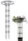 Jardín, TPlanta Escaladora, Jardín Tutores Plantas, Celosía Flor Soporte Arco Jardín en Forma Torre para Plantas Escaladoras