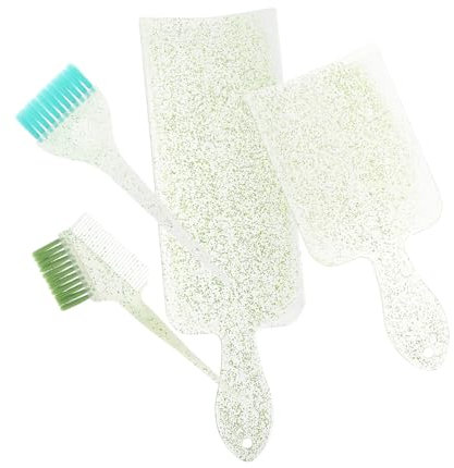 MUSISALY 1ensemble Kit De Coloration Capillaire Avec Brosse Et Plaque De Mèches Outils De Pour Cheveux Et Épais Accessoires De Coiffure Pour Racines Et Mèches