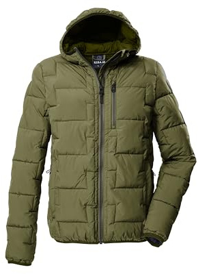 G.I.G.A. DX Uomo Giacca trapuntata/funzionale in piuma d'oca con cappuccio GW 72 MN QLTD JCKT, olivgrün, XL, 43519-000