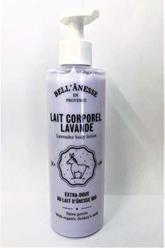 Lait corporel lavande au lait d'anesse bio - Label Provence