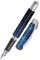 Online Füller College Galaxy, Tinten-Füller für Rechtshänder, ergonomisches Griffstück, hochwertige Iridium-Feder medium, Standard-Tintenpatronen, inkl. Kombipatrone blau, Allergiker geeignet