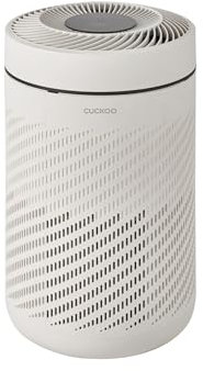 CUCKOO True HEPA Air Purifier for Bedroom Up to 1,109 sq. ft., 2-Stage Filter with H13 HEPA and Activated Carbon, Small Air Purifiers for Home with Quiet Sleep Mode, White (CAC-AB0610FI)