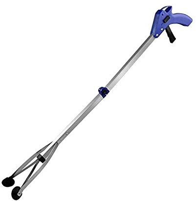 TRoki 1 pz Raccoglitore di rifiuti Pieghevole Leggero per la Pulizia del Giardino - Raccoglitore di rifiuti Innovativo con Impugnatura Antiscivolo e Attacco per grondaia del Tetto