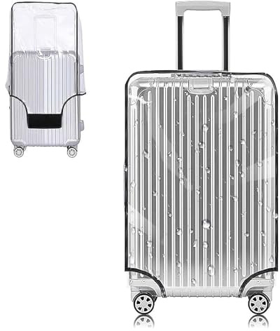 Yotako Clear PVC Suitcase Cover Protectors 30 Inch Luggage Cover Protectors for Wheeled Suitcase 30''