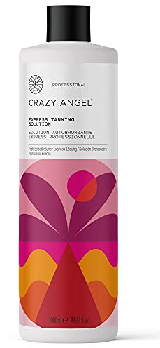 Crazy Angel Professional Express Spray Tanning Solution (1 Litre)