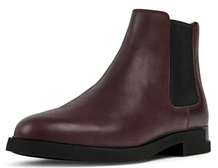 Camper Women's Iman K400299 Chelsea Boot, Burgundy 024, 38 EU
