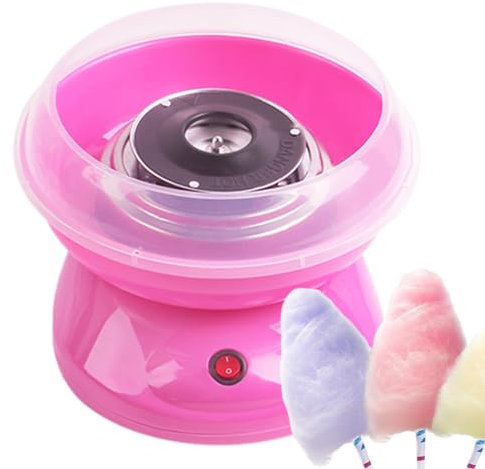 Máquina de algodón de azúcar para niños, Máquina de algodón de azúcar de mesa, Máquina de algodón de azúcar de 450 W, Máquina para dulces de carnaval caseros, Máquina de algodón de azúcar