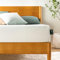 Zinus Matelas 140 x 190 cm - Hauteur 15 cm - Matelas en Mousse à mémoire de Forme - Fermeté Moyenne - Certifié Oeko-TEX - Matelas au thé Vert