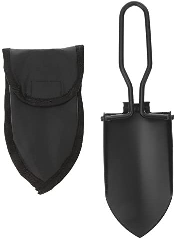 VICASKY Pala de jardín plegable multifunción para jardinería, camping y actividades al aire libre, práctica bolsa de almacenamiento eficiente