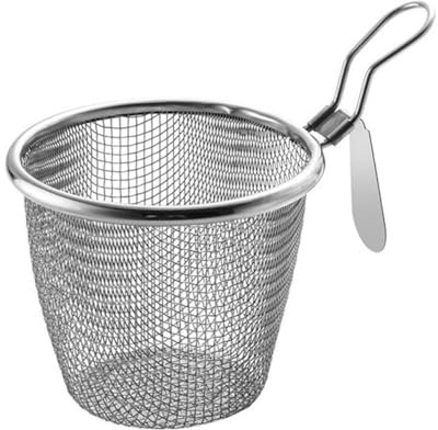 Syglawnd Pasta Sil, 304 rostfritt stål pastasil hushållskorg nät durkslag nät läckage kommersiellt matlagningsnudlar filter, durkslag