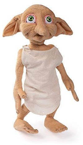 WOW! STUFF Dobby The House Elf Feature Plüsch mit Geräuschen | Harry Potter Stofftier | Sammlerstück Teddy mit 6 ikonischen Sprüchen, WW-1072