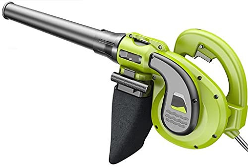 Aspirafoglie e aspirafoglie Soffiatore Elettrico per Foglie Aspirapolvere da Giardino Soffiatore Portatile Collettore di polveri, Pulisci la Polvere del Cortile, Ventola di aspirazione, Soffiatore p