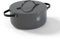 Be Living Essential Kochtopf mit Deckel - Ø 24 cm, Non Stick Keramik Antihaft, Induktion, Ohne ptfe und pfoa, Grau