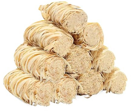 Uanratg 40 Accendifuoco Naturali - Accendifuoco Naturali per Caminetto, Stufa Un Pellet e Legna, Braciere, Affumicatore, Barbecue, Fumaria, Forno per Pizza