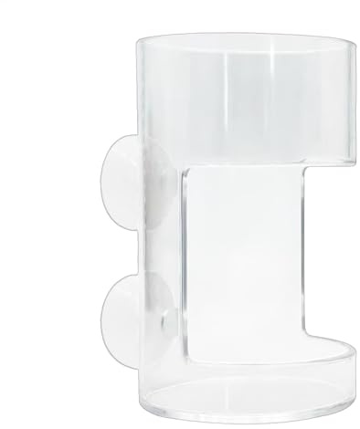 Tubo per pesci – Acquario – Gamberetti – Cibo per pesci Clear Betta | Distributore di alimenti per serbatoi, alimentatori per uccelli, per serbatoi di pesce per alimentazione della