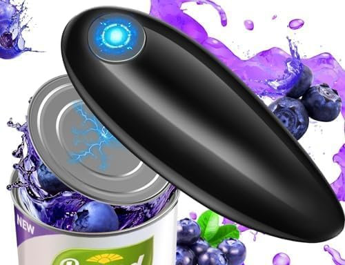 Dosenöffner, Dosenöffner Elektrisch für Die Küche, One-Touch Batteriebetriebener Dosenöffner Testsieger, Beste Küchenhelfer, Leicht für Arthritis-Patienten