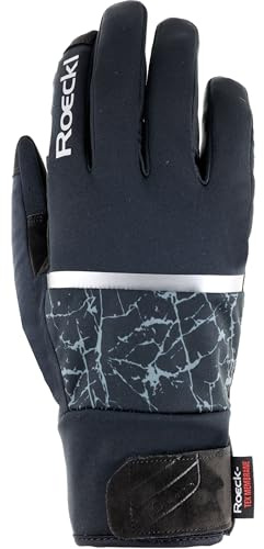 Roeckl Vorbach Winter Fahrrad Handschuhe lang schwarz 2026: Größe: 7