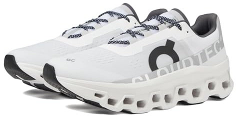 ON RUNNING Damen CLOUDMONSTER Sneaker, Farbe: Weiß, 42.5 EU
