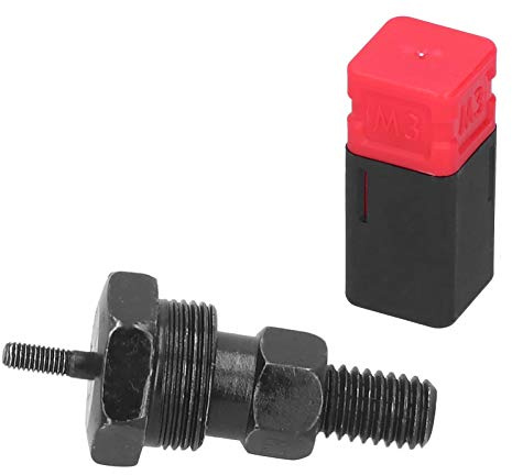Cocoarm M3 Puntas para Pistolas de Remaches de Tuerca, Piezas de Repuesto de Acero Aleado con Pintura Anticorrosiva para una Instalación Suave, Puntas de Pistola de Remaches de Tuerca,