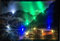Samarkand - Lights LED-Bild mit Beleuchtung LED- Bilder Leinwandbild 65 x 45 cm Leuchtbild Natur/See/Berg Wandbild
