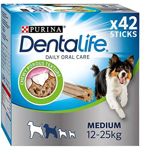 DENTALIFE Medium Dental Chicken Dog Chews 42 Sticks