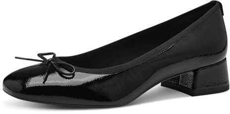 Tamaris Damen Klassische Pumps, Frauen Absatzschuhe,TOUCHit-Fußbett,Court Shoes,stöckelschuhe,Businessschuhe,büro,Office,Heels,Black,41 EU