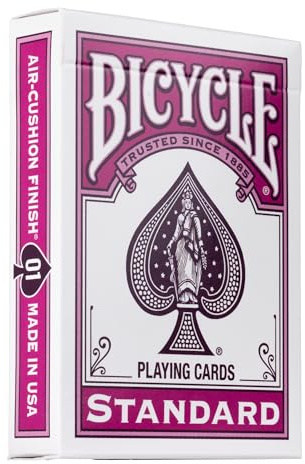 Bicycle Color Series Berry 1 Deck, Air Cushion Finish, Professional, Superb Handling & Durability, Great Gift For Card Collectors, Yellow