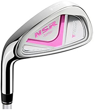 Premium-Golf-Eisenschläger für Kinder – Graphitschaft Nr. 7 für Kinder im Alter von 3–12 Jahren, Links- und Rechtshänder, perfekt für Golfanfänger für Jungen und Mädchen