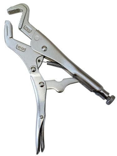 Qerwsdty Pince-Étau Polyvalente pour le Soudage Pince à Bec D' Pince Auto-Serrante Outil de Soudage à Serrage Fixe à Tête