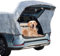 Alunetz Schattennetz Auto 3x3m, Reflektierender Aluminium Schattennetz, Schattierungsnetz mit ösen für Auto, Hund, Balkon, Garten, Camping