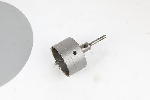 SUQIN 200mm Adaptador SDS Plus,para Sierra Corona Perforadora Hormigón con Rosca M22+8x100 Broca De Centrado Corona Perforadora Hueca