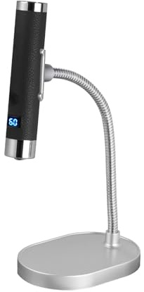 FILFEEL Lampada per Unghie AI Smart Sensing Ricaricabile UV LED Asciugatore per Unghie Lampada Polimerizzante per Smalto Gel Senza Fili con Supporto Magnetico Timer Anni '30 '60 p (BLACK)