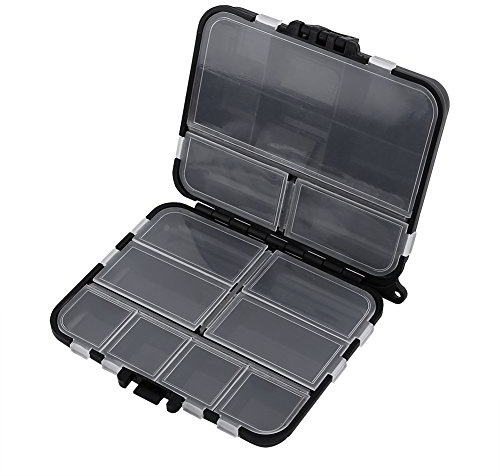 Fishing Tackle Box, Plastic Fishing Box Lure Box Easy to Use for Angler