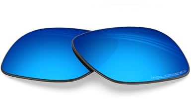 BlazerBuck Polarisierte Ersatzgläser für RayBan Round Metal RB3447 50 mm Sonnenbrille, Eisblau, polarisiert, 0
