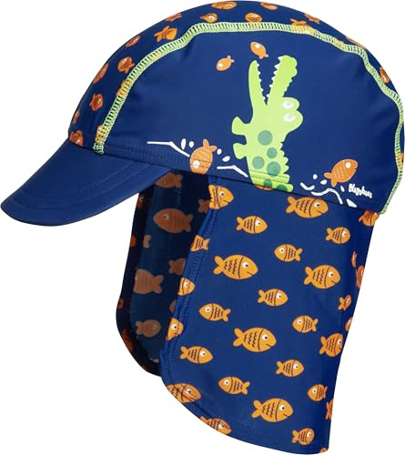 Playshoes Sombrero de Protección Ultravioleta Unisex niños, Cocodrilo, 51