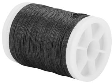 Archery Serving Thread, 120m Compound Bow String Replacement Durable Nylon Bowstring Serving Material Protect And Repair For Tying Peep Sight Nock Maintenance Accessories Various Outdoor Sport(Black)