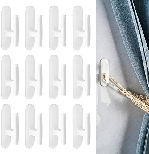 12-Pack Blind Cord Holders - Twisters, Hooks, and Cleats for Safe and Easy Cord Management on Window Blinds at Home, Office, or Kindergarten