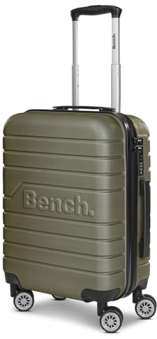 Bench Kleiner Hartgepäck Kabinen-Koffer | Cabin-Trolley 37 x 22 x 55 cm aus hochwertigem, robustem ABS Material | für Damen und Herren | 4 Doppelrollen & TSA-Schloss | Seattle Serie