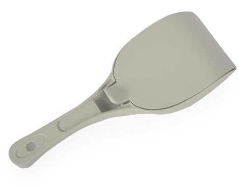 Akozon Pelle à Litière pour Chat Filtration à Mailles Fines Polyvalente Poignée Ergonomique Pelle à Litière pour Chat avec Couvercle pour Chats Chiens Animaux de Compagnie Bleu
