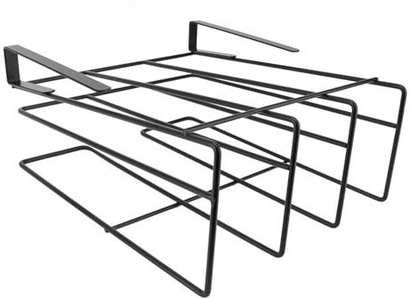Sous Rack D'armoire en Acier en Carbone Multifonctionnel superposé Sous le Support de Suspension de L'armoire Sous étagère Panier de Fil Suspendu étagère Panier de Rangement