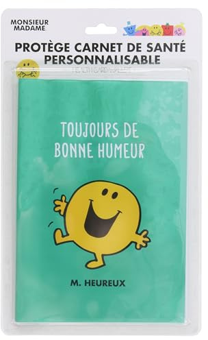 PROTEGE CARNET DE SANTE Bébé Garçon personnalisable MR HEUREUX