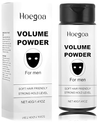 40g Haarpuder Styling, Meersalz Haarspray, Sea Salt Spray, Volumen Puder Haare, Meersalz Spray für Haare Männer, Reine Natürliche Inhaltsstoffe, Verbessern Textur Und Volumen, Lang Anhaltende Form