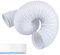 Manguera De Escape De Aire Acondicionado Portátil, Tubo Flexible De PVC De Salida De Aire Manguera De Ventilación De Aire Acondicionado Portátil De 5,1/5,9 Pulgadas Para Aire Acondicionado, Secadoras
