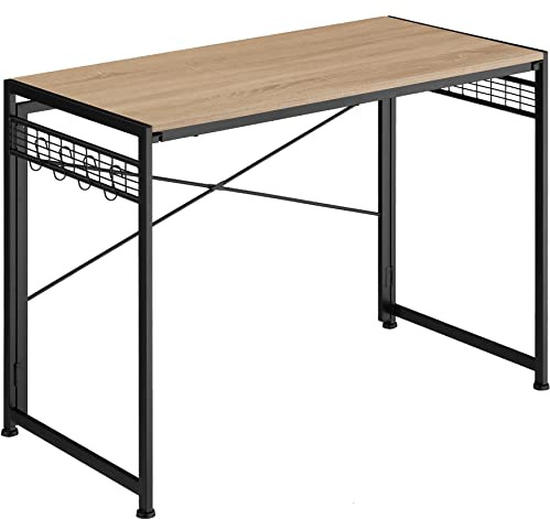 Skrivbord Paterson fällbar 102x51x77cm (Industriellt lätt trä, ek sonoma)