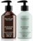 Jean & Len set de cuidado capilar Romero y jengibre para cabello seco y apagado, champú y acondicionador hidratantes en un set, fragancia especiada y fresca, sin parabenos ni siliconas, 2x300 ml