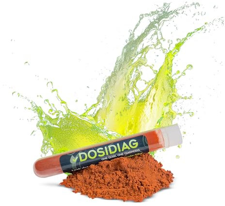 Fluorescéine DOSIDIAG Colorant Traceur intense pour recherche de fuite : Piscine, SPA, Plomberie, Toiture, Voiture