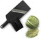 RCOAIMT, Larger Size Vegetable Slicer, Cabbage shredder peeler, Greate for Cabbage Salads, Jicama Tacos, Onion, Potato Chips, Made Cabbage Salads Thin Fine and Fluffy (Black)