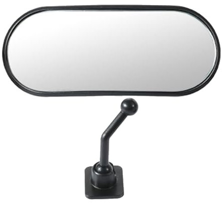 Espejo De Automóvil Para Bebé, Espejo Retrovisor De 360 ​​° Ajustable, Ajustando La Base Y El Marco Espejo Adhesivo Inhatil Inhatando El Interior Del Parabrisas Del Asiento Trasero Para Observar Niños