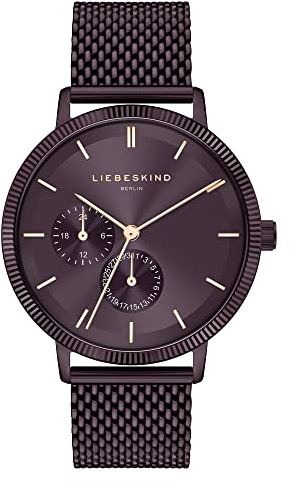 LIEBESKIND Berlin Multifunktionsuhr LT-0310-MM IP Purpel Leaf